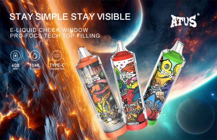 ATVS 13000 Puffs Top Wholesale Disposable Vape Pen with 13000 Puffs and Diverse Flavors