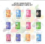 ATVS 15000 Puffs Vape Pen Exceptional Vapor Quality and 15ml E liquid Capacity