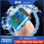 ATVS WARSHIP 12000 Puffs Recharge Free Vaping with 15ml Capacity and Powerful Battery