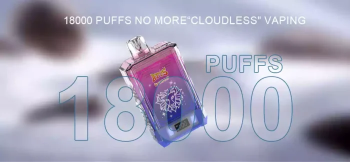 ATVS Warship 18000 Puffs Enjoy 14ml Capacity and 18000 Puffs of Flavor