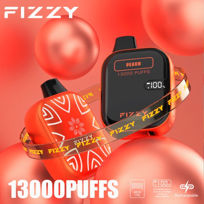 FIZZY Boom 13000 Puffs Fresh Flavorful Vapes with 21ML Capacity and Long Battery Life