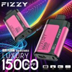 FIZZY Luxury 15000 Puffs 22ML E Liquid Capacity with LCD Screen Display