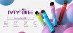 MYDE Plus 800 Puffs A Premium Disposable Vape with 0% 2% and 5% Nicotine Strengths