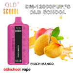 OLD SCHOOL DM 12000 Puffs High Quality Vaping with 480mAh Integrated Battery and Quick Charging