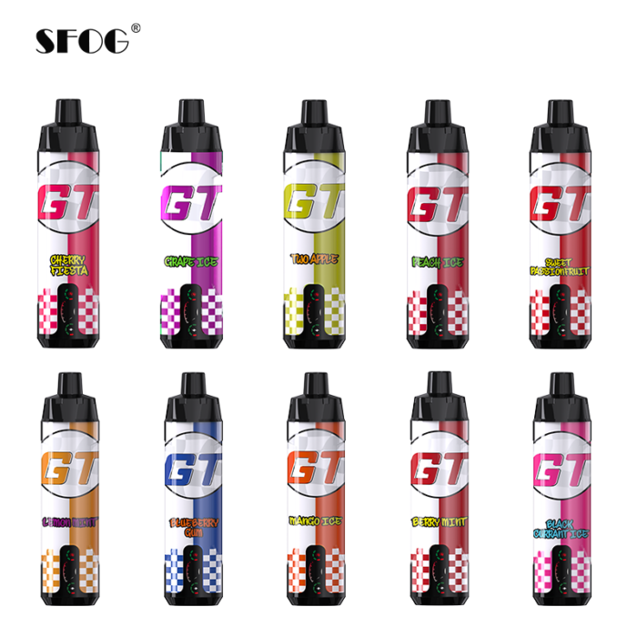 SFOG GT BAR 15000 Puffs Long lasting Performance with 22ml E liquid Capacity