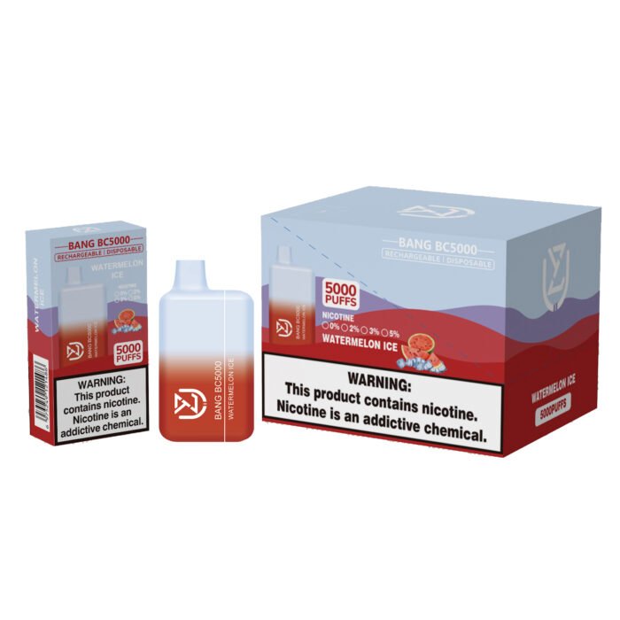 UZY Bang BC 5000 Puffs Long Lasting Vaping with a 13ml E-Liquid Capacity