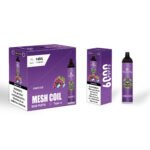 UZY Bang King 6000 Puffs Enjoy a Smooth Vaping Experience with Mesh Coil and 14ml Capacity