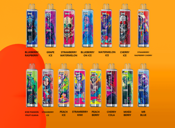 Uwin Crystal 10000 Puffs Bulk Wholesale for Retailers with Convenient Packaging