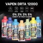 VAPEN DRTA 12000 Puffs Potężny jednorazowy Vape o pojemności 8,5 ml E Liquid