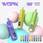 VOPK Shisha Hookah 15000 Puffs The Ultimate Disposable Vape with High Capacity and Excellent Vapor Production