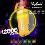 Vapsolo Tornado Pro 12000 Puffs 22ml E Liquid Kapacita baterie 650mAh