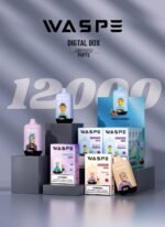 WASPE 12000 Digital Box Puffs A Wholesale Disposable Vape with 20ml Capacity and 10 Flavor Options