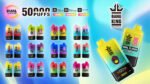 BANG KING 50000 PUFFS BK50 Ultimate Long-Lasting Disposable Vape with 50mL E-Liquid Dual-Flavor System for an Enhanced Vaping Experience