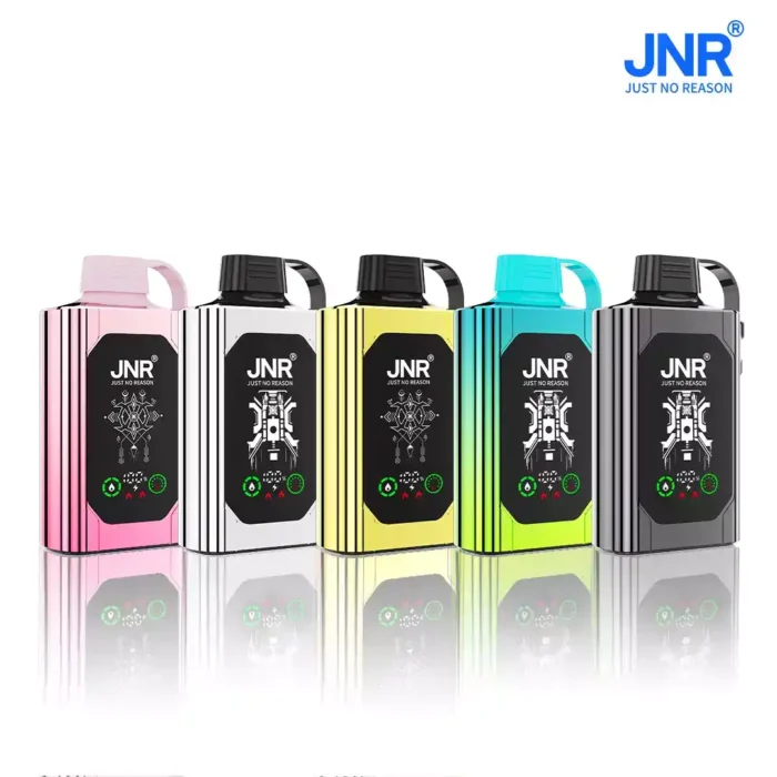 JNR Shisha Hookah Box 20500 Puffs disposable vape 0%, 2%, and 5% Nicotine Options