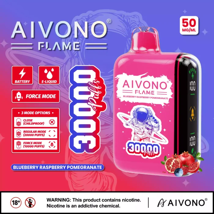 Aivono Aim Flame 30000 Puffs Blokada przed dziećmi Jednorazowy Vape