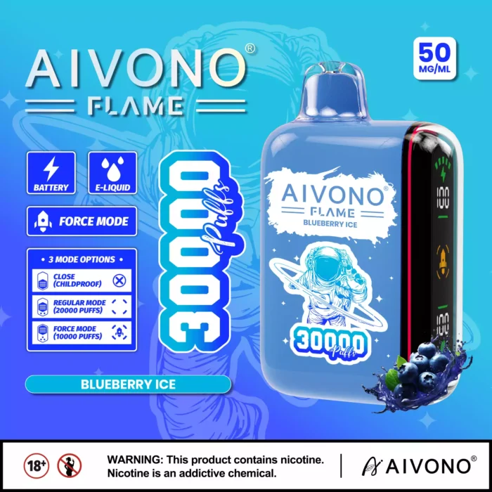 Aivono Aim Flame 30000 Puffs Blokada przed dziećmi Jednorazowy Vape