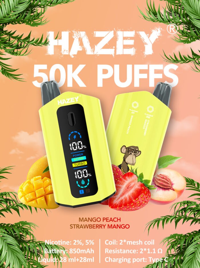 Hazey-D200 35K 50K Puffs Puffs Vape