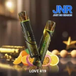 JNR BLACK & Golden 600 PUFF Disposable Vape