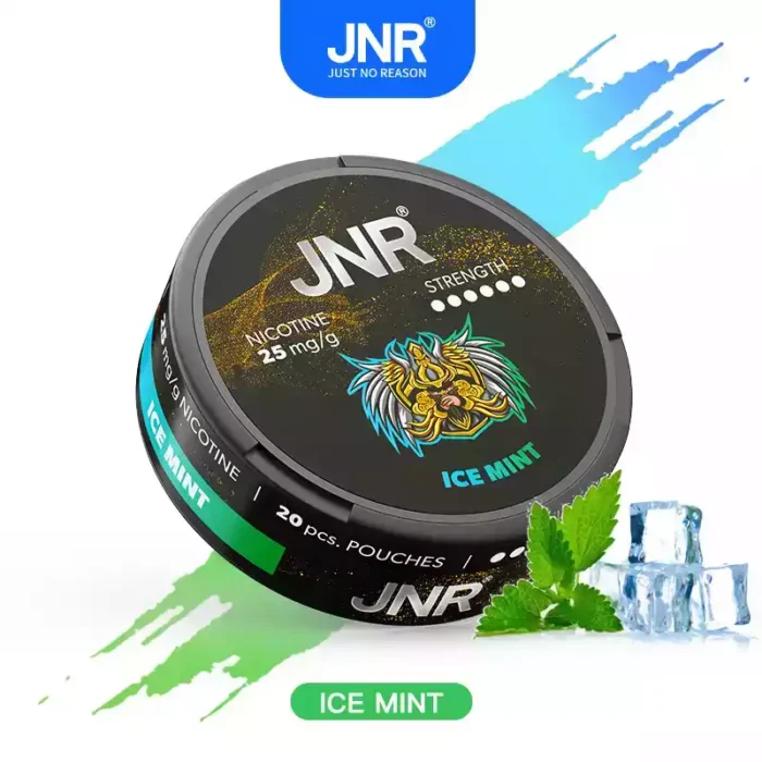 JNR Nicotine Pouches 25mg – Powerful & Refreshing