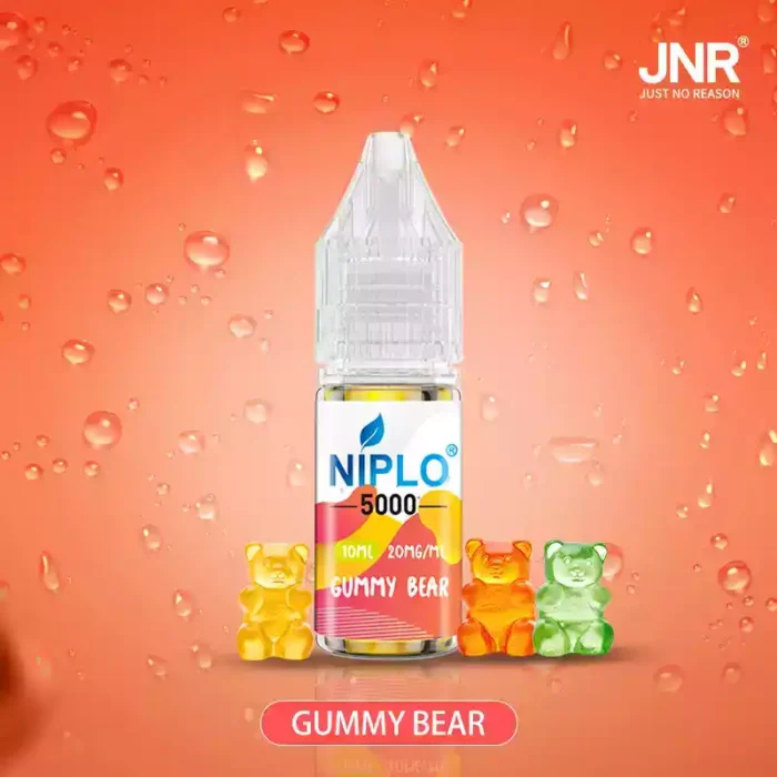 JNR Niplo 5000 Nicotine Salt E-liquid Vape