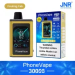 JNR PhoneVape 30000 PUFF - Vape intelligente et savoureuse
