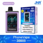JNR PhoneVape 30000 PUFF - Vape intelligente et savoureuse