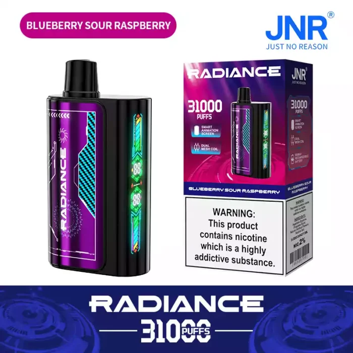 JNR Radiance 31000 boccate di vapore monouso ad alta capacità