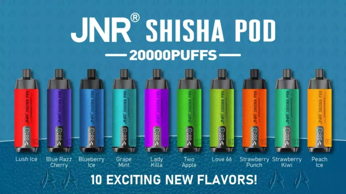 JNR Shisha Pod 20000 PUFF - Echter Shisha-Geschmack