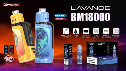 LAVANDE BM18000 Puffs Engangs-vape