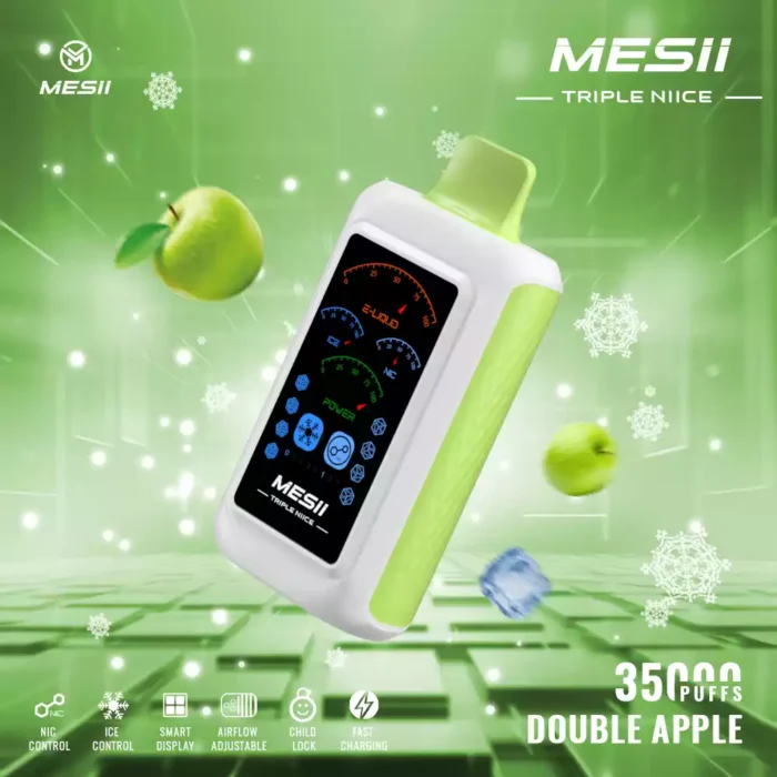 Mesii Triple NIICE 35K - Vaporizzazione personalizzabile con ghiaccio e nicotina