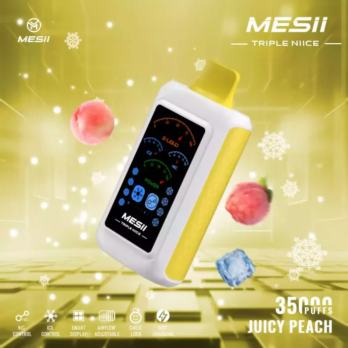 Mesii Triple NIICE 35K - Vaporizzazione personalizzabile con ghiaccio e nicotina