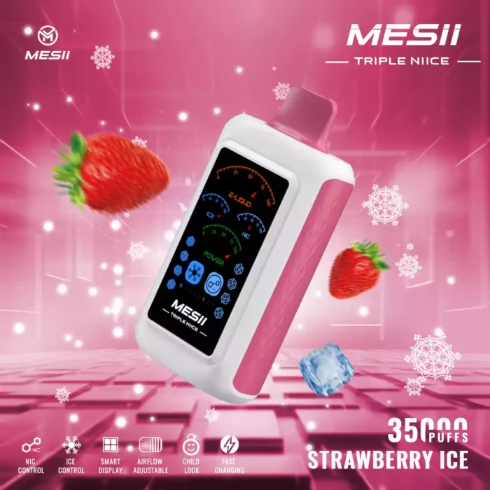 Mesii Triple NIICE 35K - Vaporizzazione personalizzabile con ghiaccio e nicotina