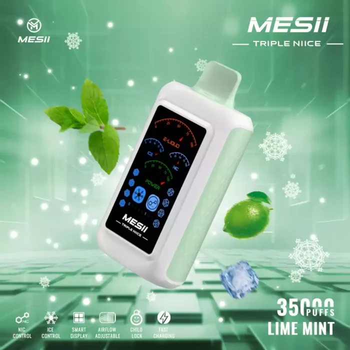 Mesii Triple NIICE 35K - Vaporizzazione personalizzabile con ghiaccio e nicotina