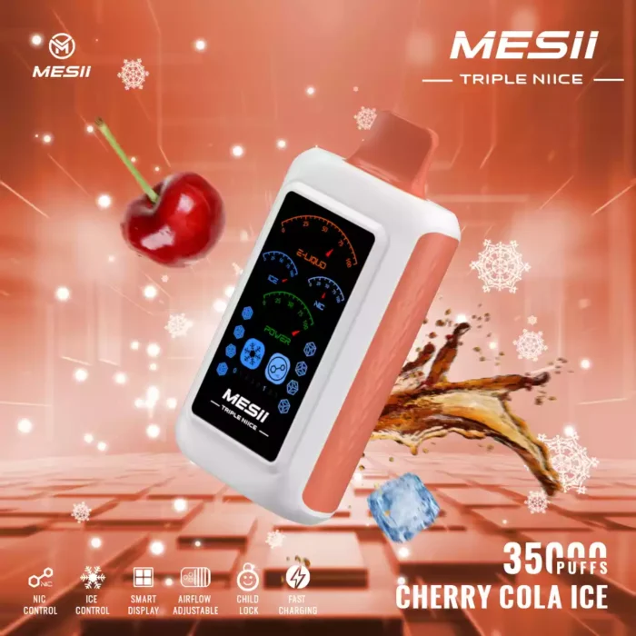 Mesii Triple NIICE 35K - Vaporizzazione personalizzabile con ghiaccio e nicotina