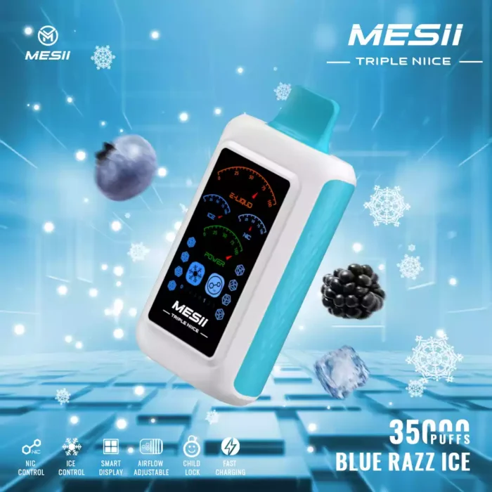 Mesii Triple NIICE 35K - Vaporizzazione personalizzabile con ghiaccio e nicotina