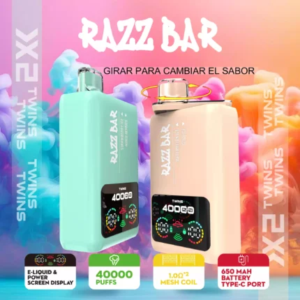 Razz Bar 40000puffs - Vape ricaricabile