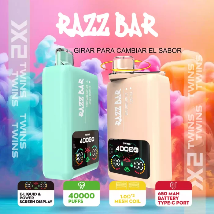 Razz Bar 40000puffs – Rechargeable Vape
