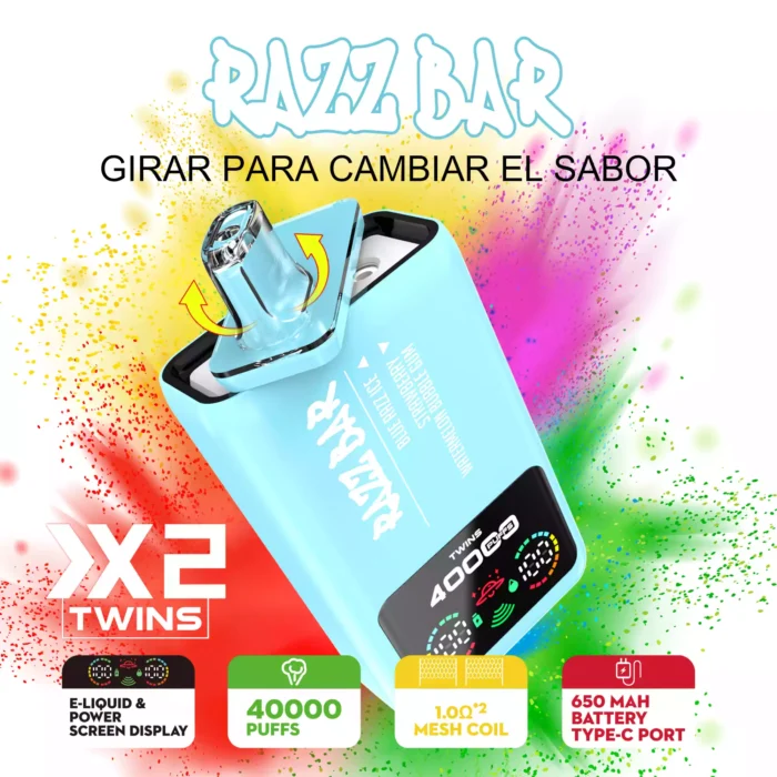Razz Bar 40000puffs – Rechargeable Vape