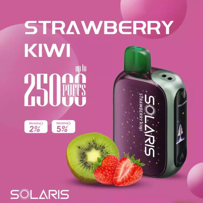 Solaris 25K Puffs Typ-C Laden, Einweg Vape