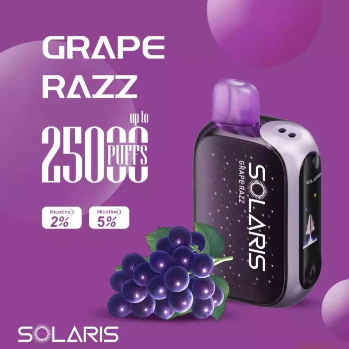 Solaris 25K Puffs Typ-C Laden, Einweg Vape