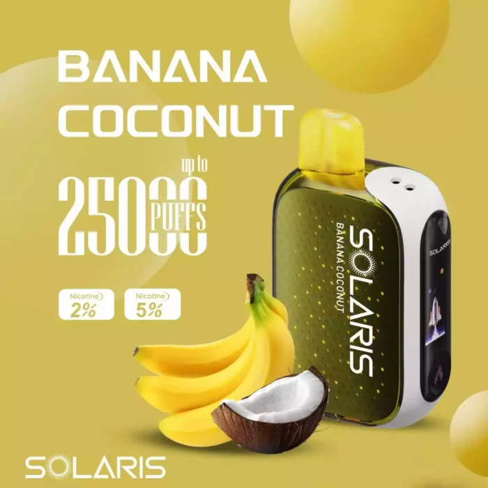 Solaris 25K Puffs Typ-C Laden, Einweg Vape