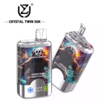 UZY Crystal Twin 50000 50K Puffs Dual Flavor Vape