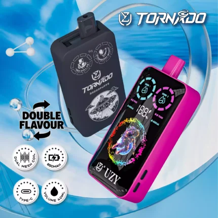 UZY TORNADO 30000 Puffs Dual Flavor Vape