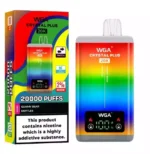 WGA Crystal Plus 20K Puffs Doppio Gusto Display LCD Vape monousoWGA Crystal Plus 20K Puffs Doppio Gusto Display LCD Vape monouso
