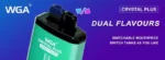 WGA Crystal Plus 20K boccate doppio gusto Display LCD Vape usa e getta