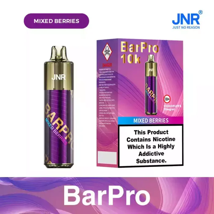 JNR Bar Pro 10K Puffs Flavor That Lasts Disposable Vape