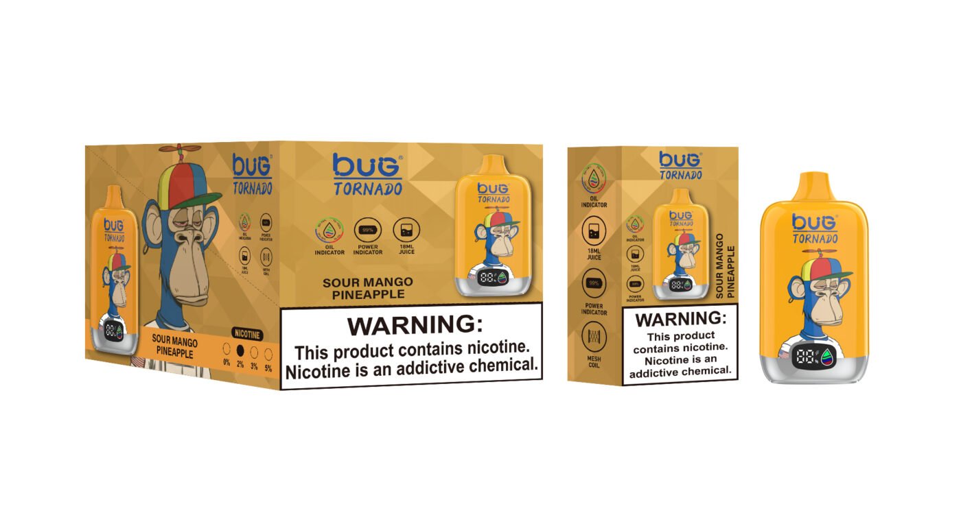 BUG-01 Mono 12000 Puffs Vape Desechable