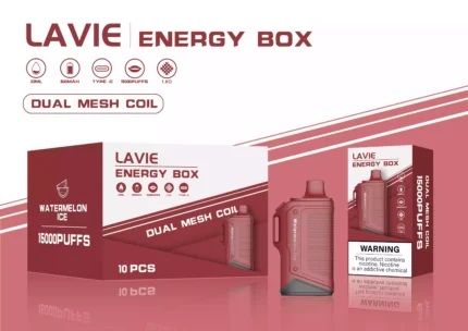LAVIE Energy Box 15000 Puffs Next-Gen Disposable Vape