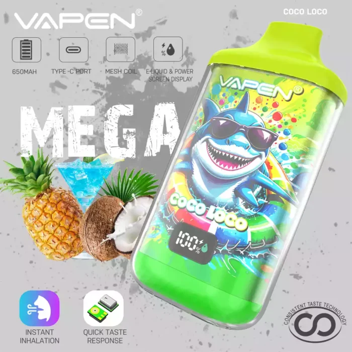 VAPEN MEGA 50K – 50000 Puffs Vape