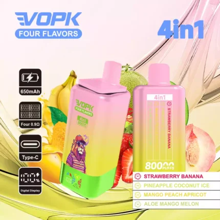 VOPK Four Flavors 80000 Puff Vape